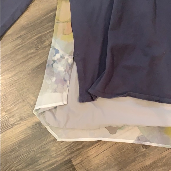 High low silk back tunic top - Picture 4 of 4